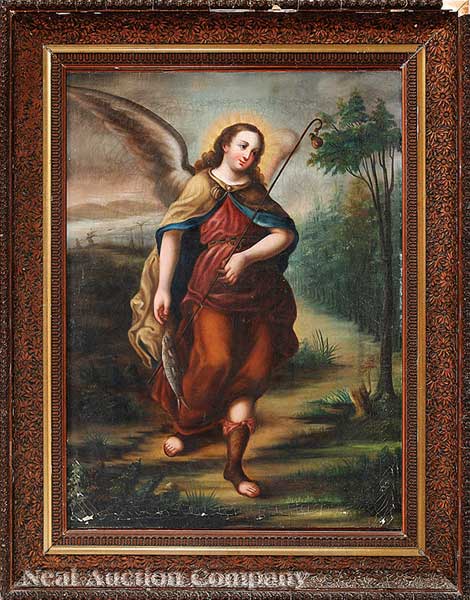 Continental School 19th c Archangel 142786