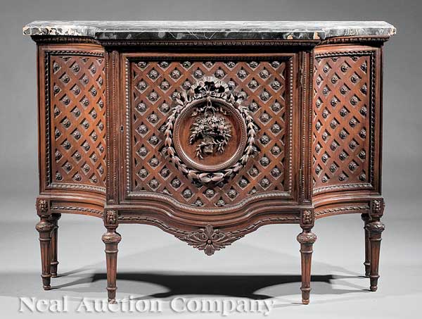 A Louis XVI Style Carved Mahogany 14278f