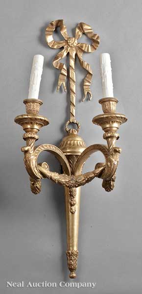 A Pair of Louis XV Style Gilt Bronze 142788