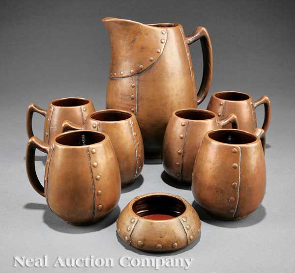 A Clewell Copper-Clad Art Pottery Lemonade