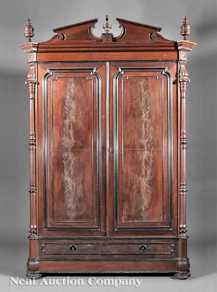 A French Renaissance Revival Mahogany 1427ca