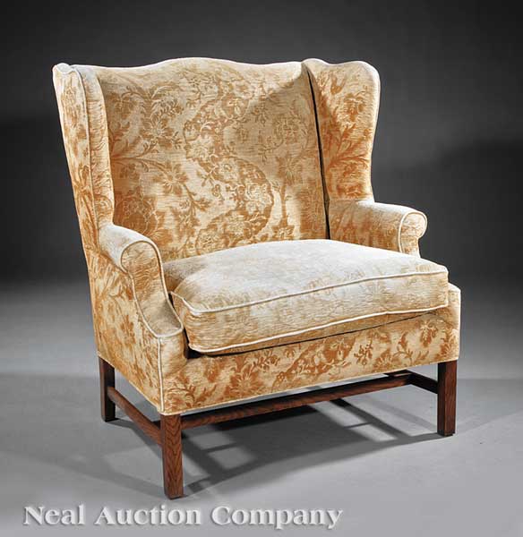 A George III-Style Upholstered