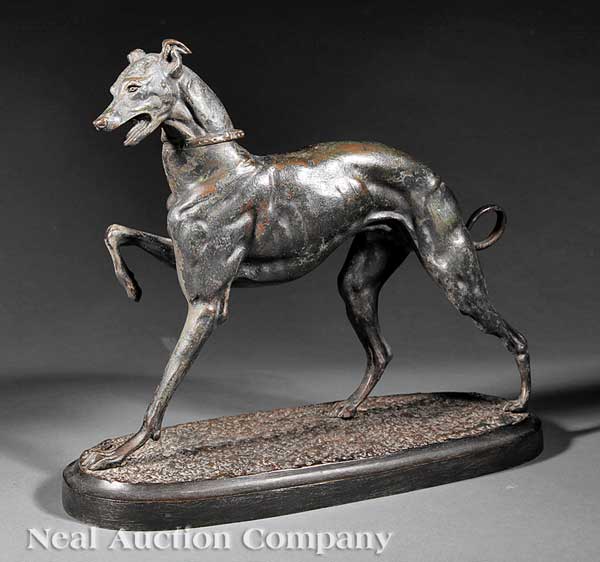 A French Bronze of "A Whippet"