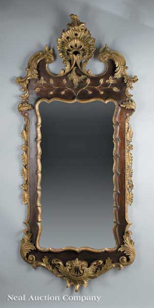 A Rococo Style Parcel Gilt and 14280a