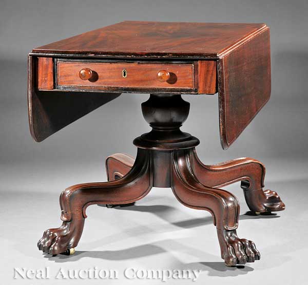 An Antique William IV-Style Mahogany