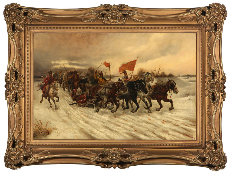 War and Peace Russian Cossacks Riding