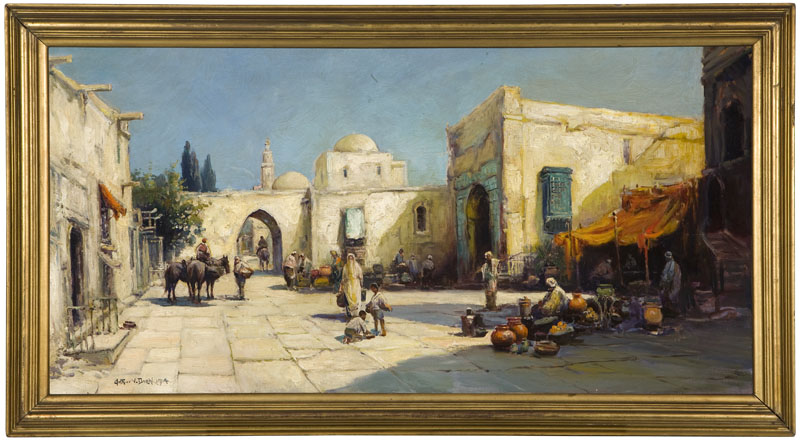 Moroccan Market Square 20 H x 142999