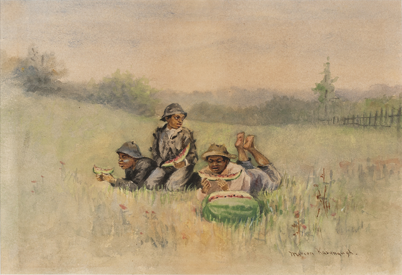 The Watermelon Boys after Winslow Homer