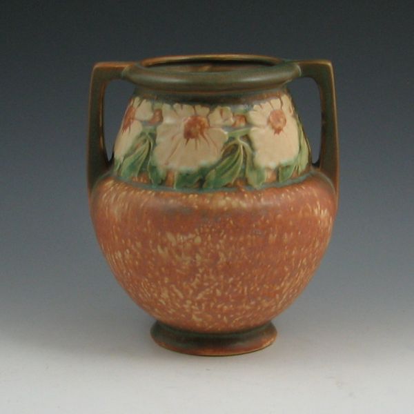 Roseville Dahlrose 367-8'' vase.