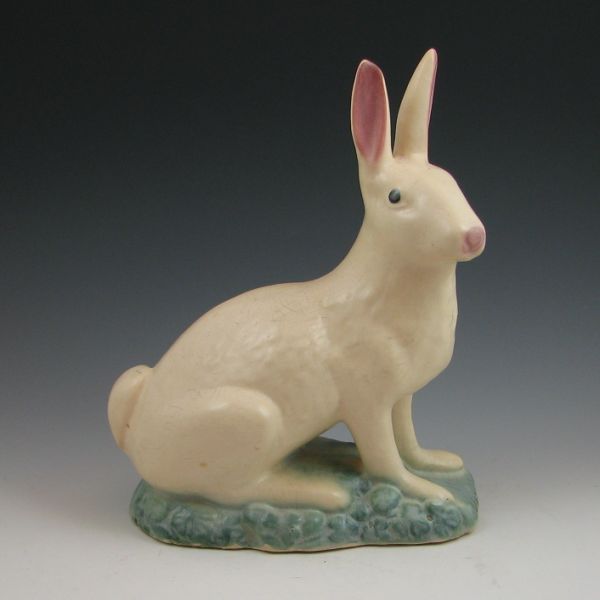 Very rare Brush rabbit garden figure.