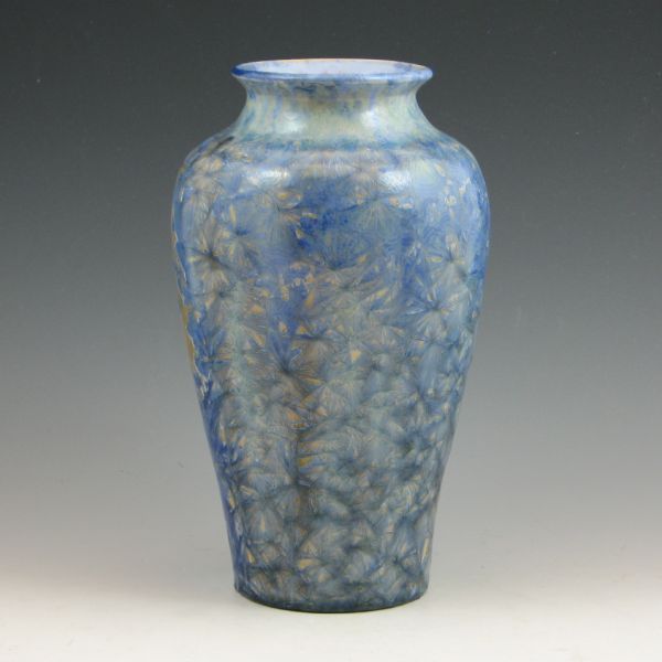 Leftwich Pottery vase with heavy 142cf4