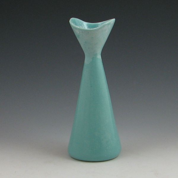 Roseville Keynote bud vase. Marked