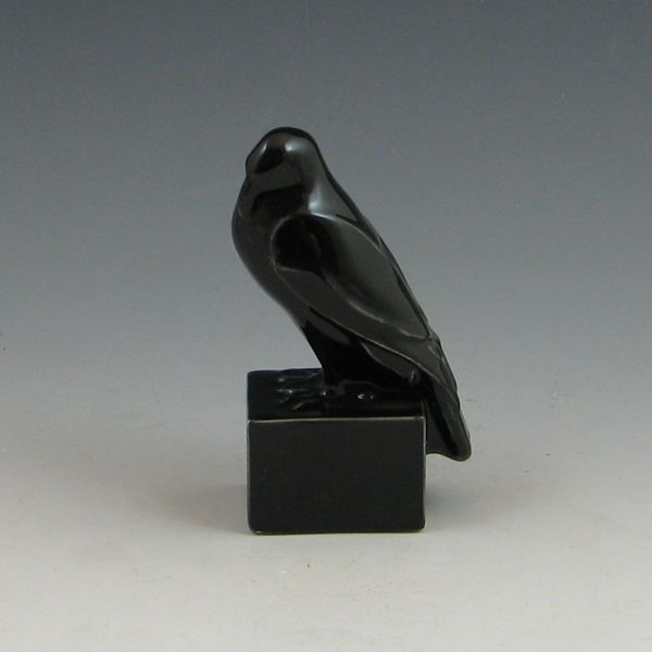 Contemporary Rookwood rook paperweight 142dfe