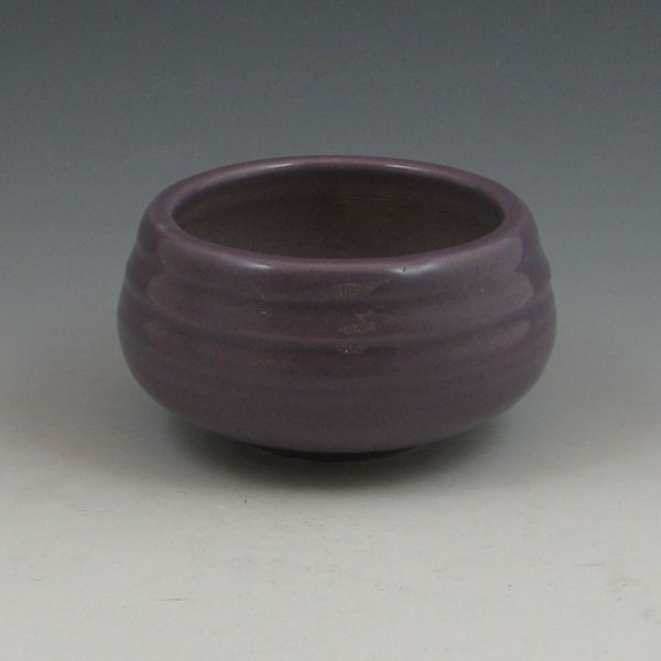 Rookwood bowl in purple gloss from
