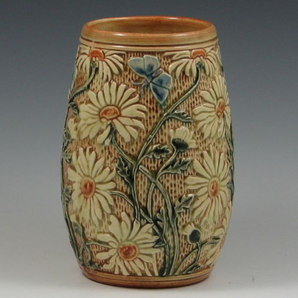Weller Knifewood Vase marked die 142eb6