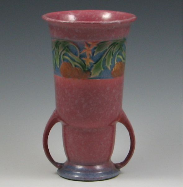 Roseville Baneda Vase marked hand 142ef9