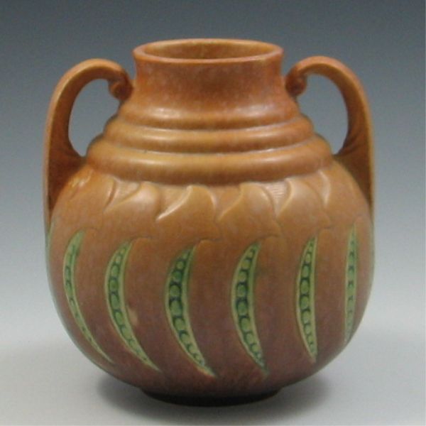 Roseville Falline Handled Vase marked