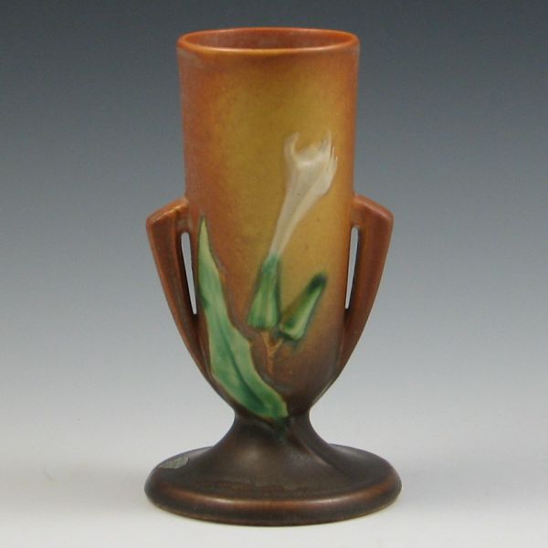 Roseville Thorn Apple Vase marked