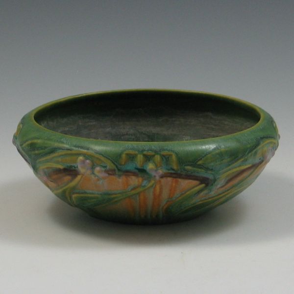 Roseville Laurel Bowl unmarked 142f07