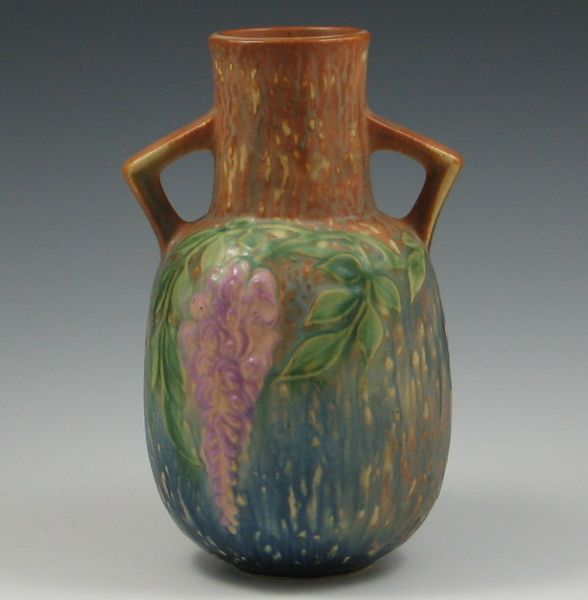 Roseville Wisteria Vase marked 142f10