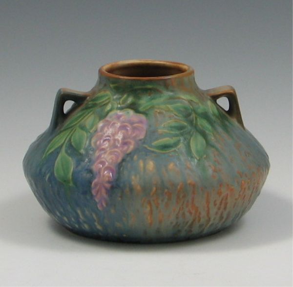 Roseville Wisteria Vase marked 142f11