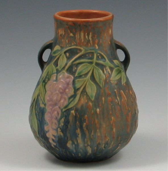 Roseville Wisteria Vase marked 142f13