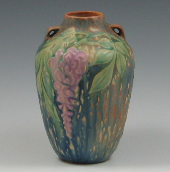 Roseville Wisteria Vase marked