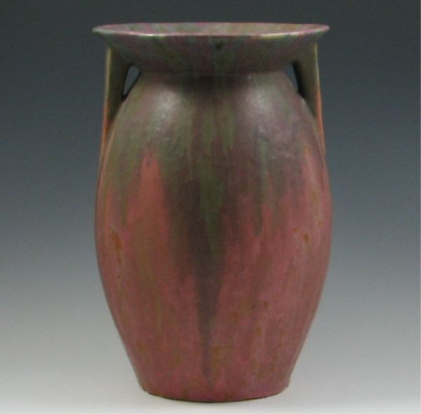 Roseville Carnelian Glaze Vase 142f26