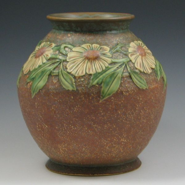 Roseville Dahlrose Vase marked 142f43