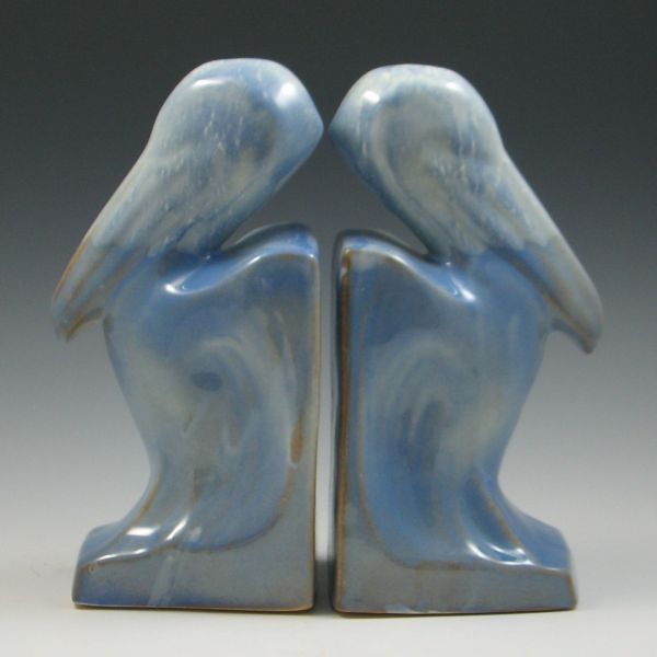 Shearwater Pelican Bookends marked