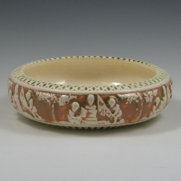 Roseville Donatello Bowl unmarked 142f63