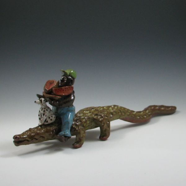 Marvin Bailey Folk Art Figurine 142fdb