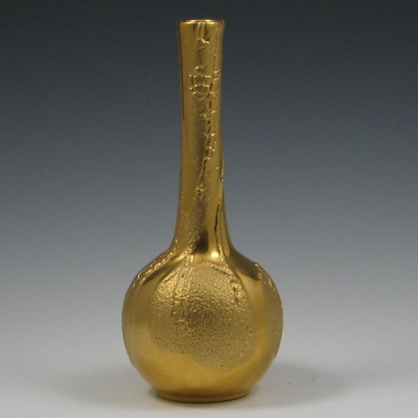 Hagger Aztec Gold Vase marked (hand