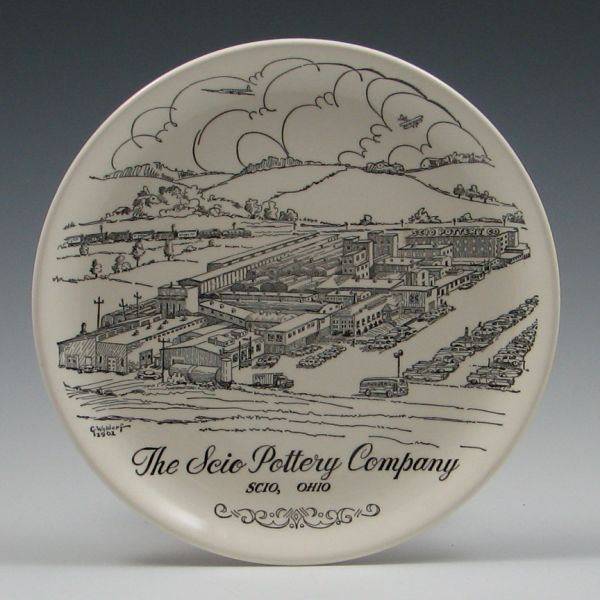 The Scio Pottery Company Plate