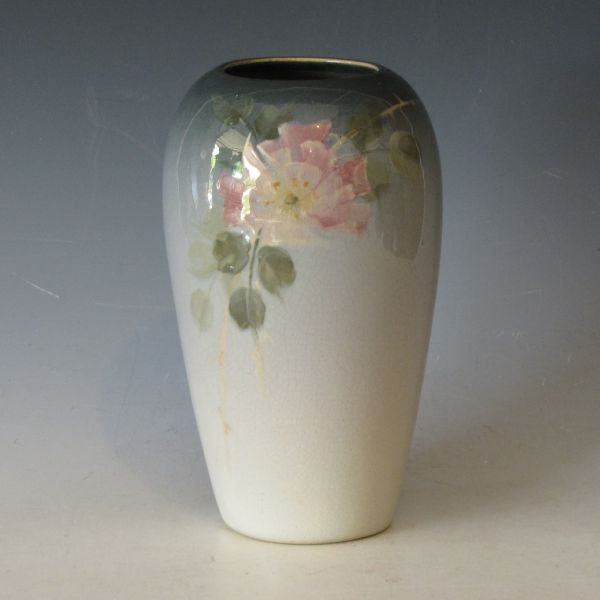 Weller Eocean vase with rose decoration  1432fe