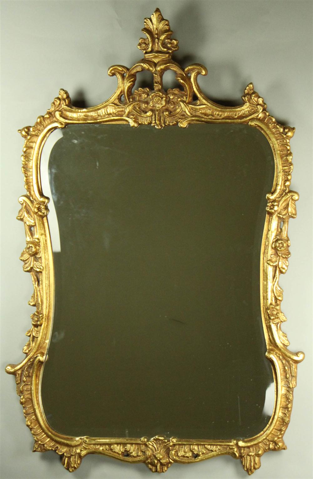 ROCOCO STYLE GILT CARTOUCHE SHAPED 145af9