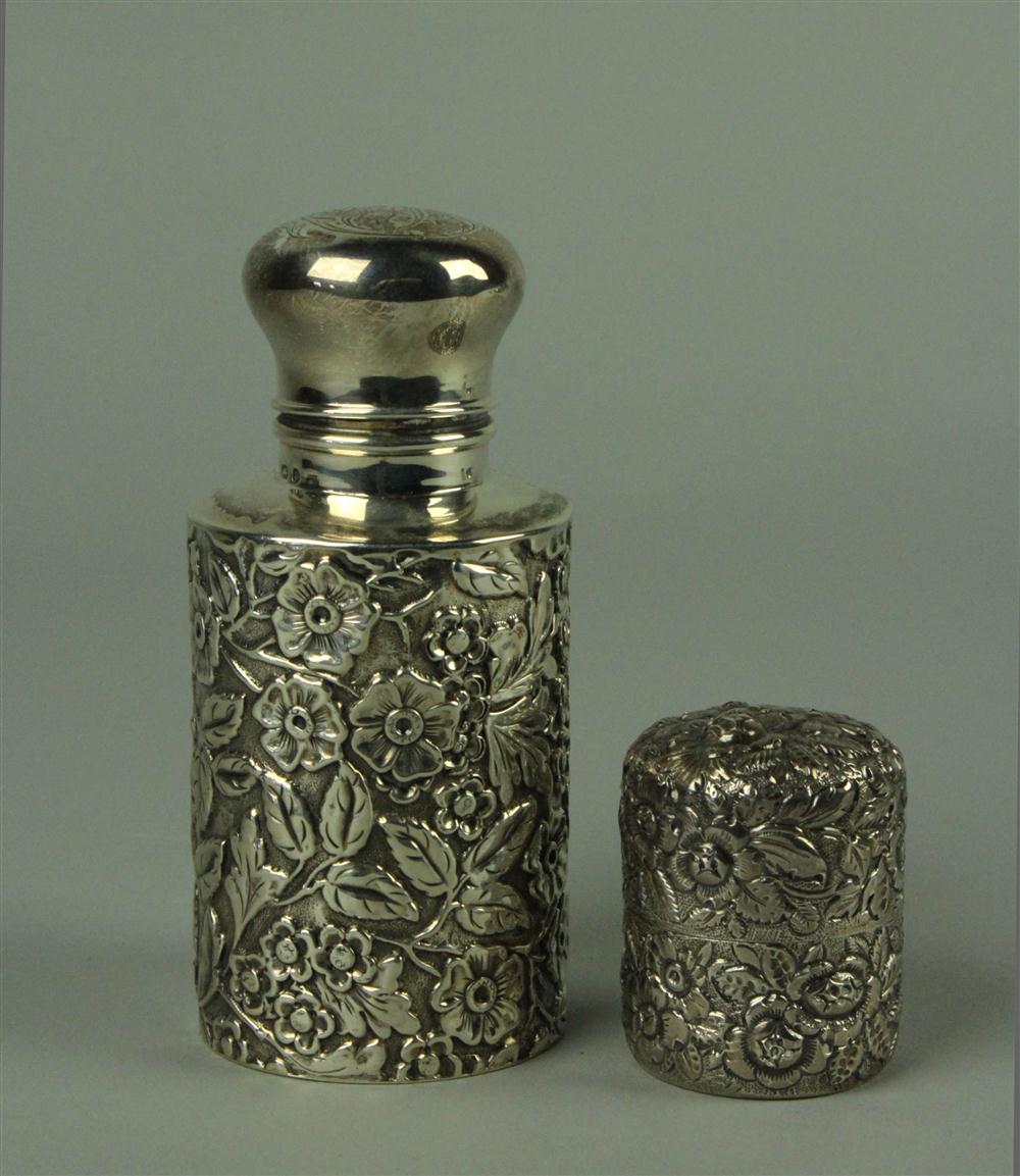 ENGLISH SILVER SCENT BOTTLE WITH 145b97