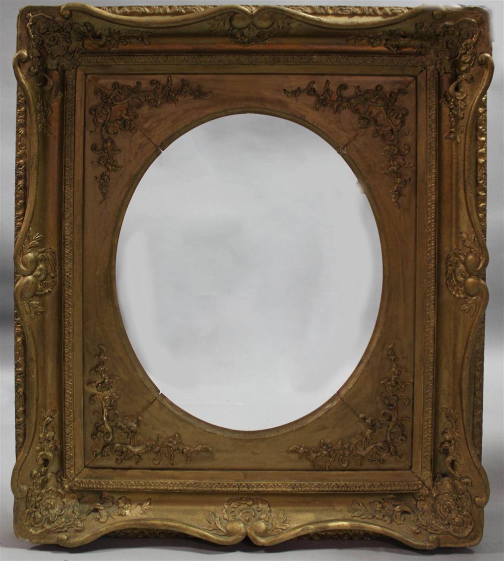 GEORGIAN STYLE GILTWOOD MIRROR 145c3e