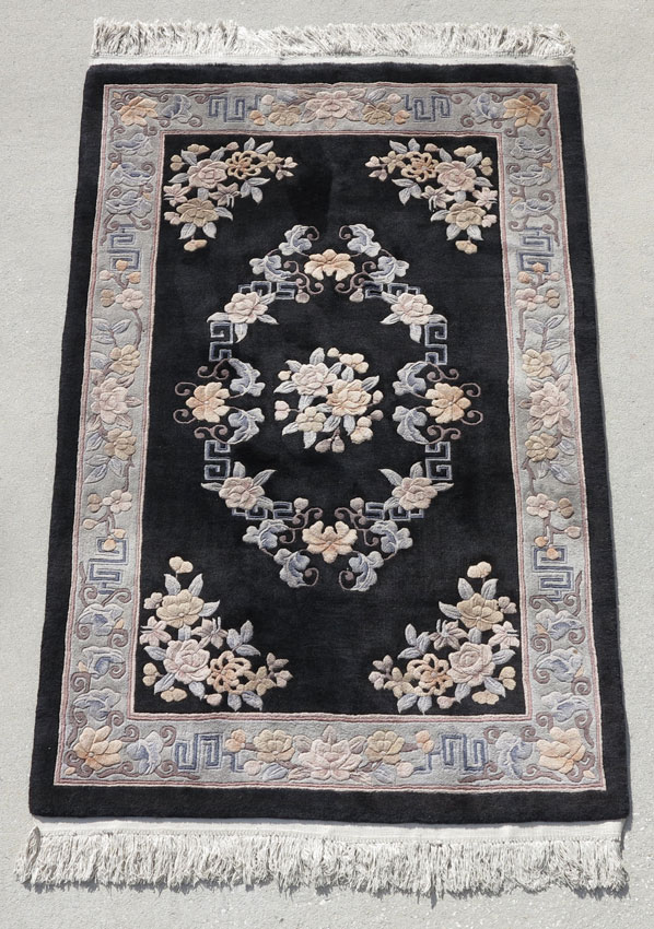 MODERN CHINESE HAND KNOTTED WOOL 145d73