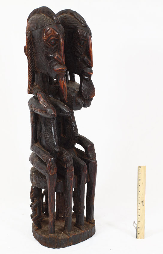 CARVED AFRICAN DOGON PRIMORDIAL 145d8e