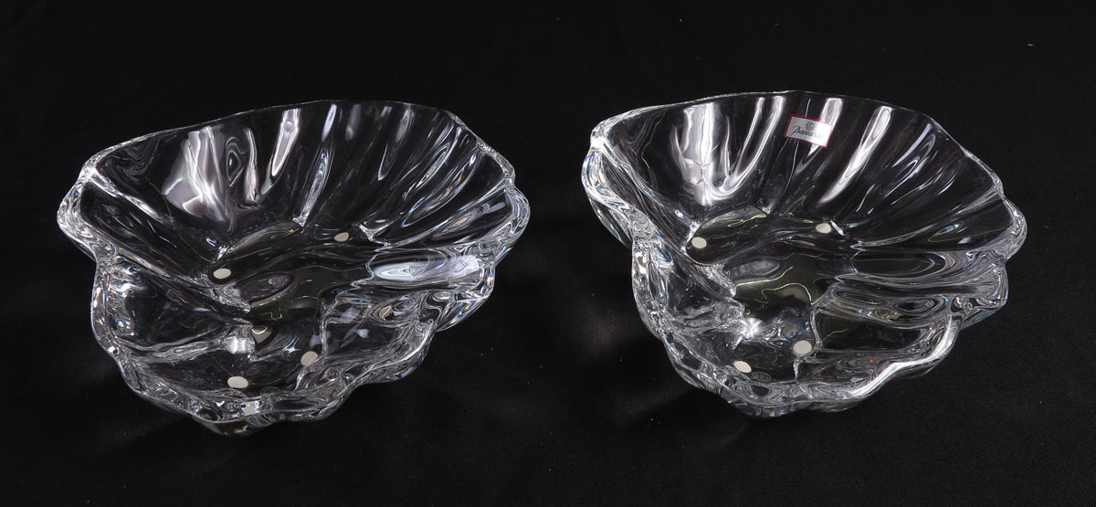BACCARAT FRENCH CRYSTAL SHELL FORM 145dc7