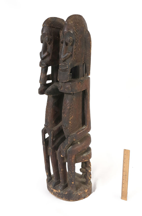 CARVED AFRICAN DOGON PRIMORDIAL 145e39