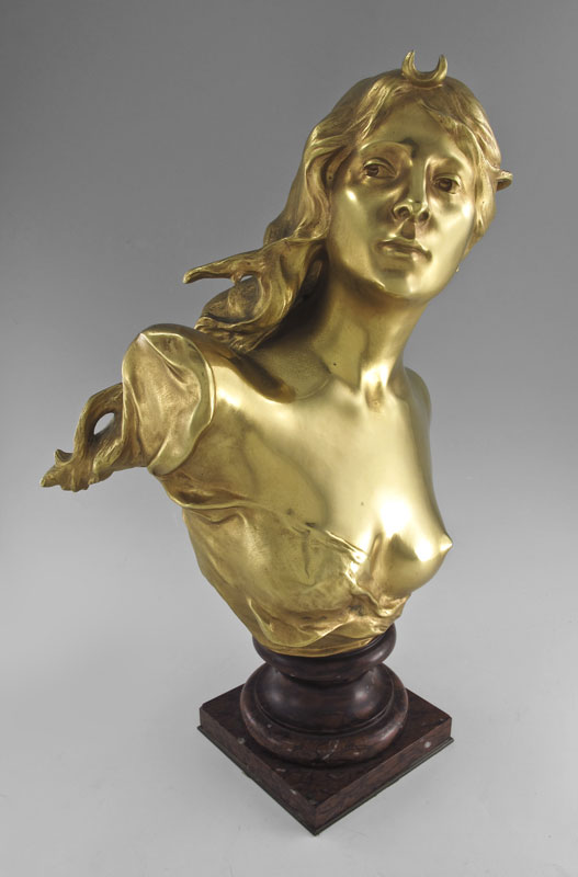 GASQ Paul (French 1860-1944): Bust