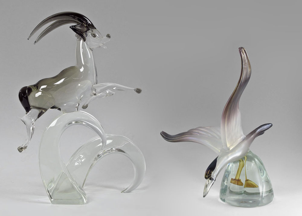 ITALIAN GLASS GAZELLE BIRD IN 145e9c