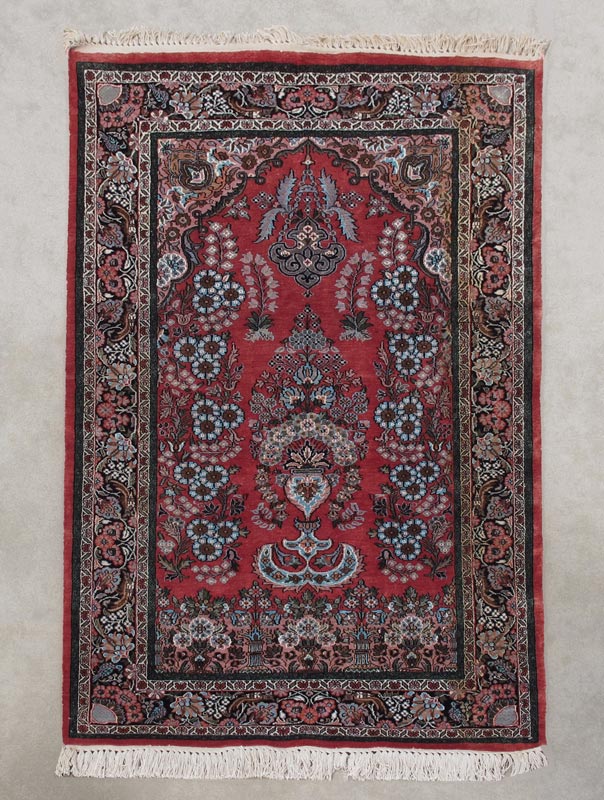 MODERN KASHMIRI HAND KNOTTED WOOL 145ec8