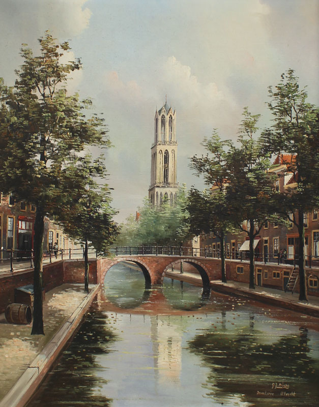 DISPO George Jan (Dutch 20th C.): Domtoren