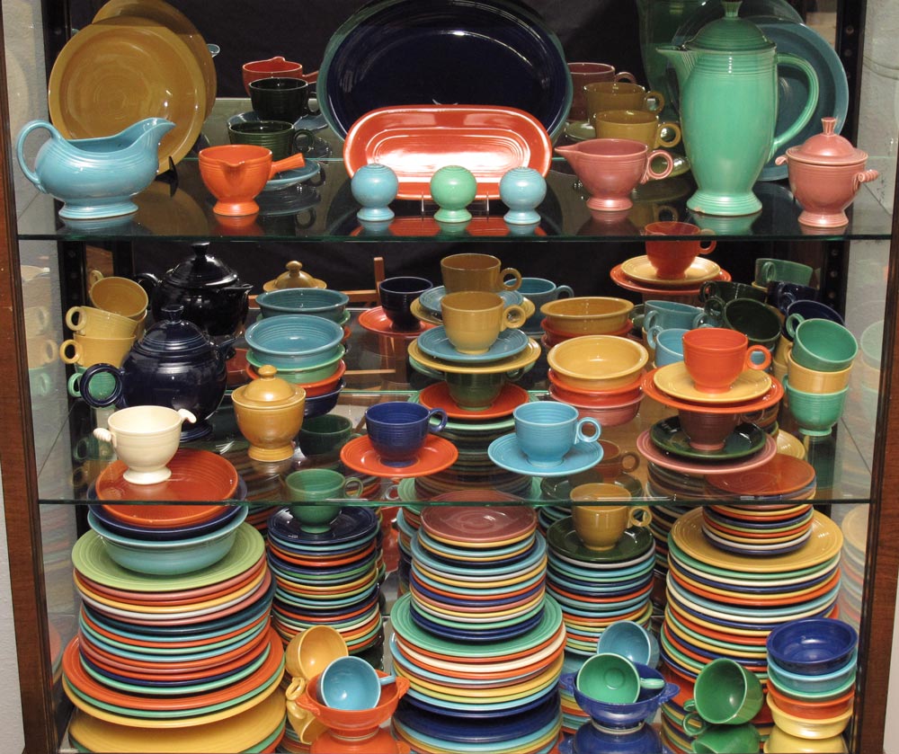 LARGE LOT OF FIESTA WARE: Approx. 191