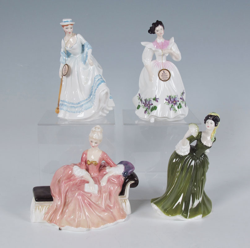 4 ROYAL DOULTON FIGURINES: FIGURE OF