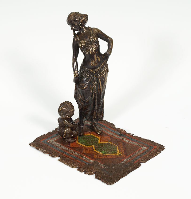 BERGMAN AUSTRIAN BRONZE ORIENTALIST