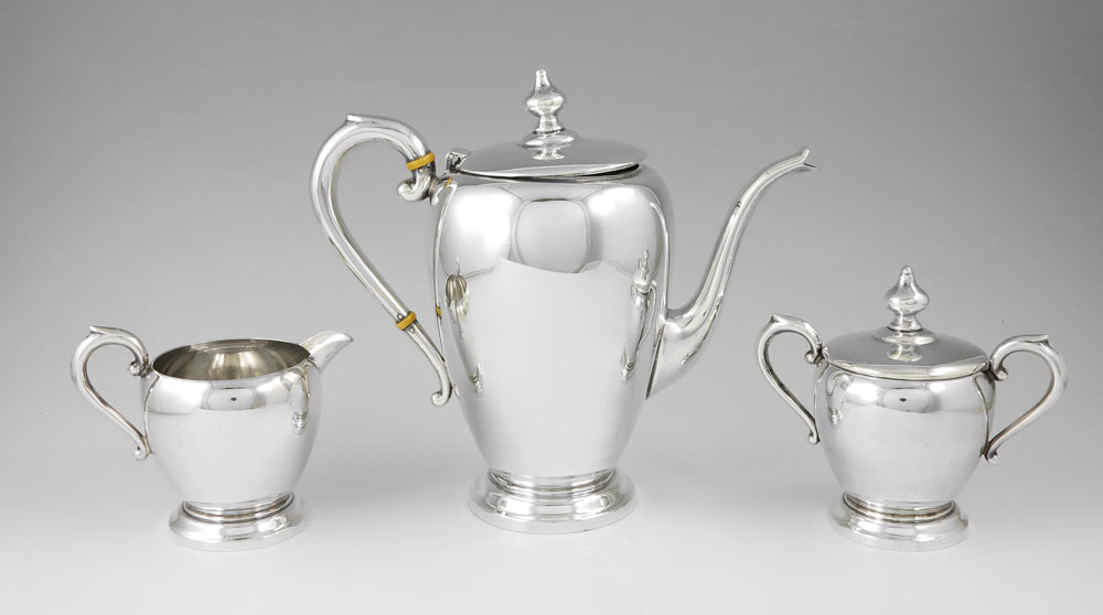 3 PIECE PREISNER STERLING TEA SERVICE  146078